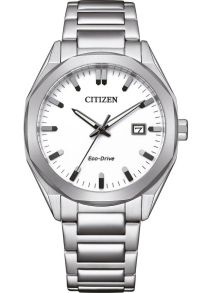 Citizen Eco-Drive unisex ur i stål med E111 urværk og ottekantede former | BM7620-83A
