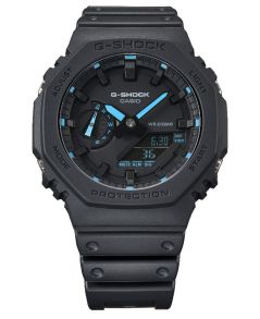 Sort ultraslankt G-Shock med Carbon Core Guard | GA-2100-1A2ER