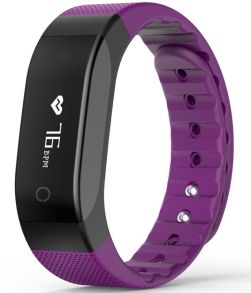 Fitness-tracker med optisk pulsmåler - SMA Coach Purple