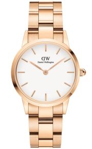 Daniel Wellington Iconic Link 28mm Rosegoldfarvet White DW00100213
