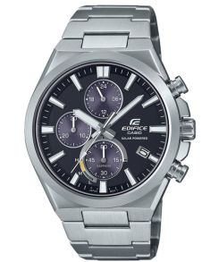 Edifice Solar Chronograph med safirglas og skjulte solpaneler | EFS-S630D-1AVUEF
