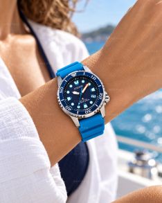 Citizen Promaster dykkerur til kvinder med blå urskive og solenergi i 36mm