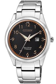 Titanium dameur drevet af lys - Citizen Ladies Eco-Drive Super Titanium EW2470-87F
