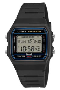 Casio retro digitalur med Bluetooth og skridttæller 38mm F-B100W-1AEF