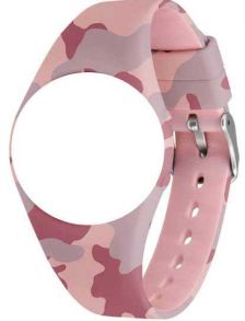 Pink-Camo Silicone Strap for Fibex Vibrating Reminder Watch FIBEX15V2PINKCAMO