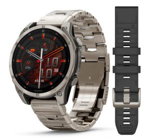 Garmin Fenix 8 47mm AMOLED Sapphire Titanium 010-02904-40