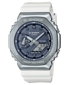 G-SHOCK Metal Series Winter Edition ur med belysningsdesign | GM-2100WS-7AER