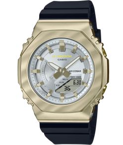 G-SHOCK Metal Series med guld draperet ottekantet design | GM-S2100BC-1AER