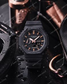 Sort Casio G-Shock med slankt og minimalistisk design 42mm