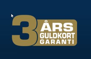 Casio 3 Års Guld Garanti