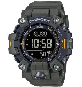 MUDMAN G-SHOCK med triple sensor og militærgrøn rem | GW-9500-3ER