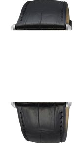 Black Seiko Leather Strap 23mm for Seiko Classic SWR049P1 (L0CZ012J0)