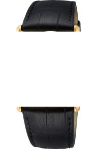 Black Seiko Leather Strap 23mm for Seiko Classic SWR052P1 (L0CZ012K0)