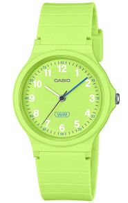 Grønt bio-baseret analogur med arabertal fra Casio | LQ-24B-3BEF
