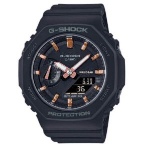 Sort G-Shock med slankt og minimalistisk design | GMA-S2100-1AER