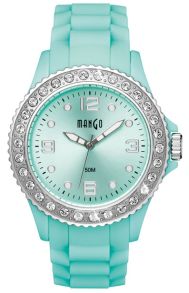 Dameur i turkis med sten - Mango MA68336LB8KV