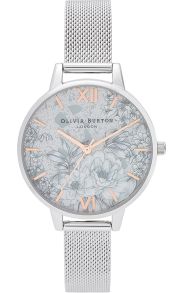 Olivia Burton Terrazzo Florals Rosegoldfarvet & Sølvfarvet Mesh OB16TZ06