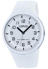 Hvidt Lorus ur med 100M vandresistens - Lorus 100M Analog RRX53DX-9