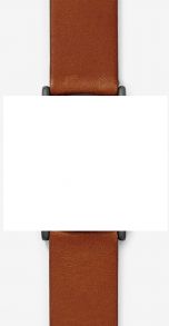 Brown leather strap for Skagen Signatur SKW6374