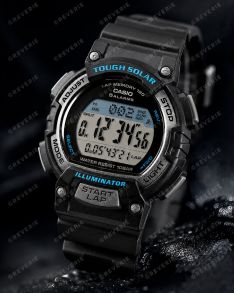 Solcelledrevet sportsur fra Casio med datahukommelse 36mm