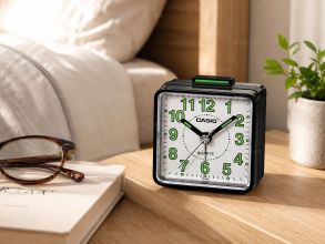 Casio vækkeur med bipalarm 57x57mm