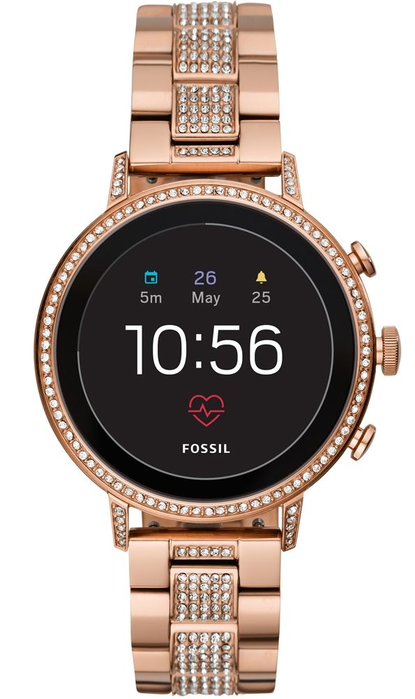 lidenskabelig Høj eksponering plan Smartwatch fra Fossil - Fossil Q Ventures HR FTW6011