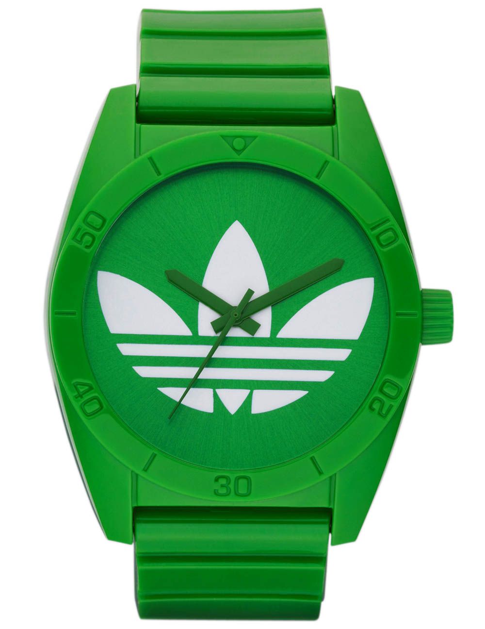 lineær aftale forstyrrelse Grønt Adidas armbåndsur - Adidas Santiago PU ADH2657