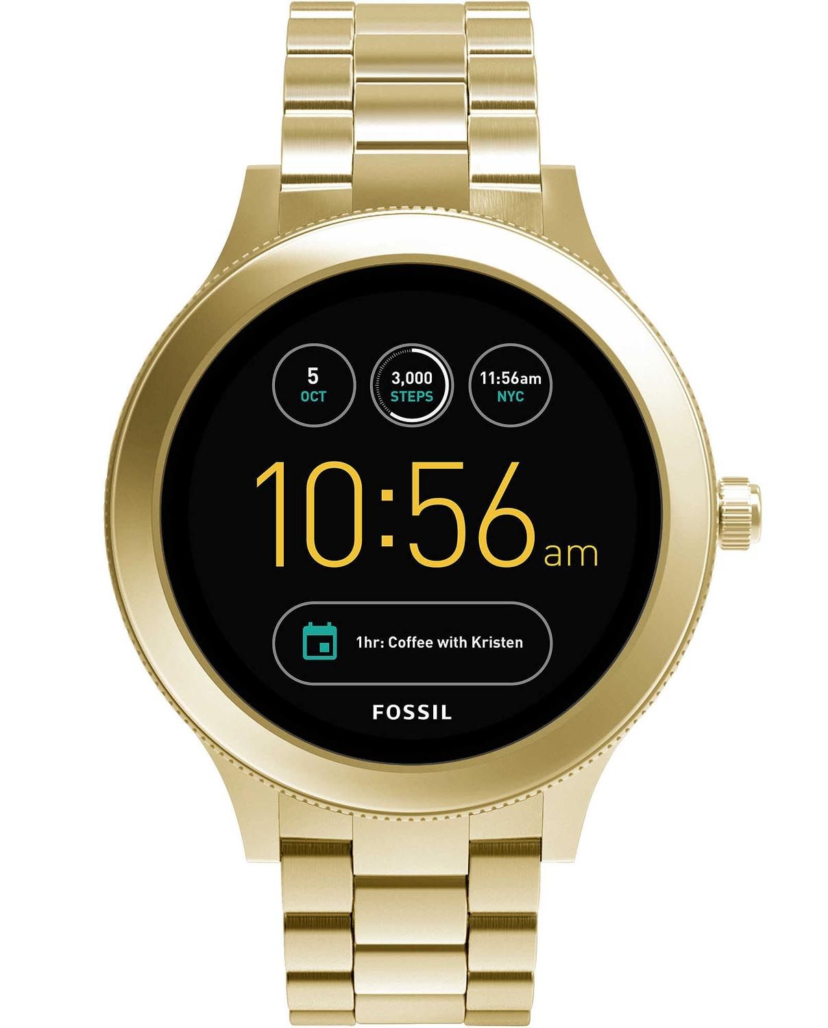 Dame smartwatch - Q Venture 3.0 Touchscreen Smartwatch FTW6006