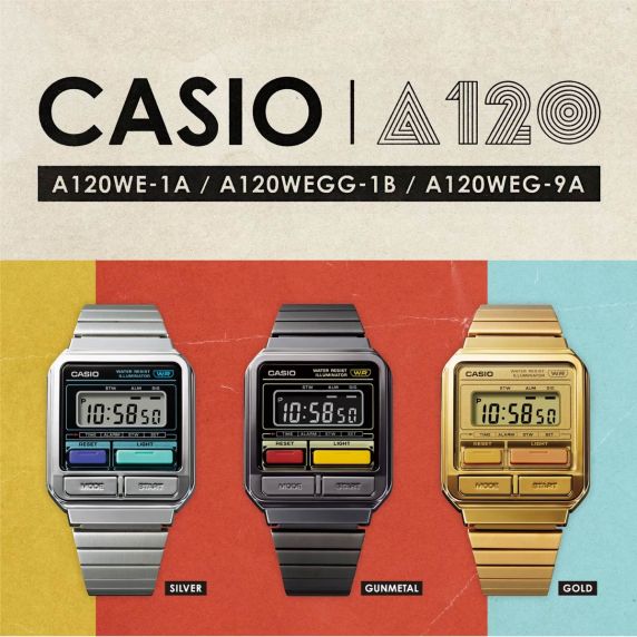 Casio Classic A120WE-1AEF