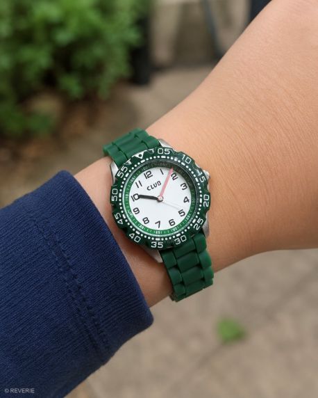 Club Childrens Watch Green 30mm