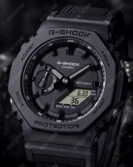 Militær-grade G-SHOCK Carbon Core Guard ur med Cordura rem