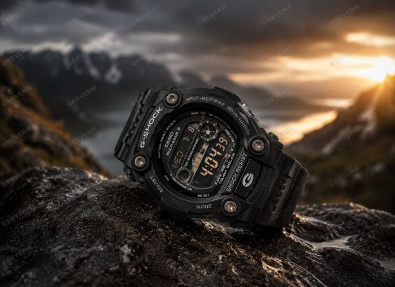 Marine Casio G-Shock Solar med tidevandsgraf og holdbarhed | 50mm