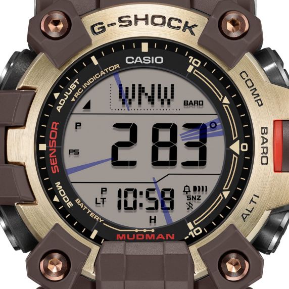 Casio G-Shock Mudman outdoor ur med solenergi og ekstrem robusthed 52mm