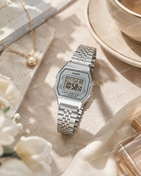 Lille retro digital dameur fra Casio 28mm