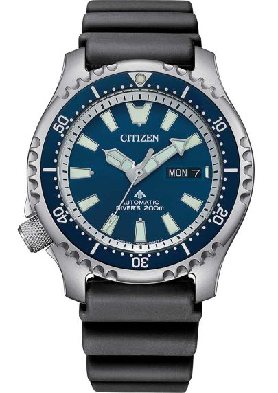 Citizen Promaster Fugu Limited Edition automatisk dykkerur | Blå urskive og ISO certificering | NY0161-63L