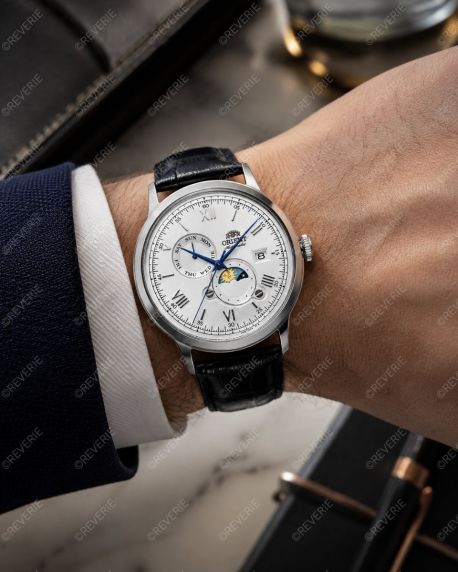 Orient automatisk herreur med månefase 41mm