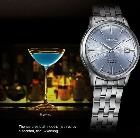 Seiko Presage Skydiving Cocktail Automatic Ladies SRP841J1