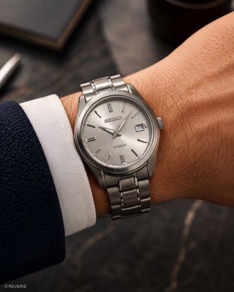 Seiko Mens Titanium Sapphire 40mm