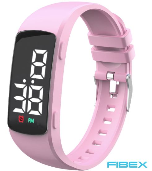 Fibex påminnelsesklokke 22mm rosa