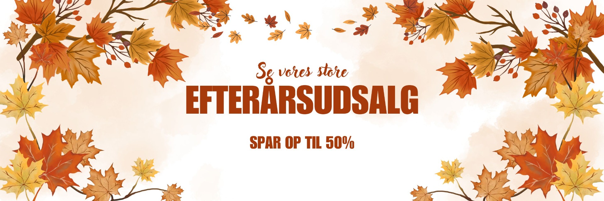 EFTERÅRSUDSALG 2026